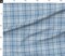 Blue Plaid Classic Highland Scottish Tartan Scotland. Cottagecore English Country French Medium Scale Custom Printed Fabric by Spoonflower Various Fabrics by the Yard or Fat Quarter